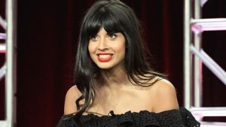 Jameela Jamil Is Calling Out ‘Famous Feminists’ Who Honored Karl Lagerfeld At The Met Gala