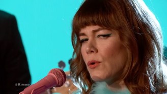 Jenny Lewis Brought Classic Rock To ‘Kimmel’ By Performing Two Songs From Her New Album