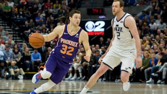 Jimmer Fredette Got A Standing Ovation From Jazz Fans When He Checked In For The Suns