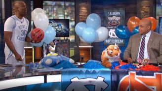 Charles Barkley Tricked Kenny Smith Into Wearing His North Carolina Jersey On Air