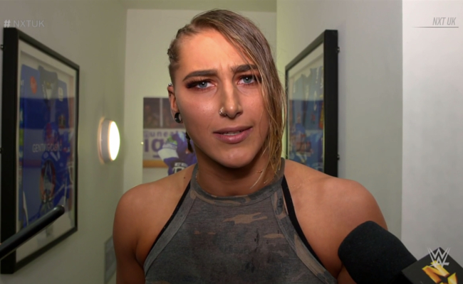 NXT UK Superstar Rhea Ripley Revealed An Injury On Twitter