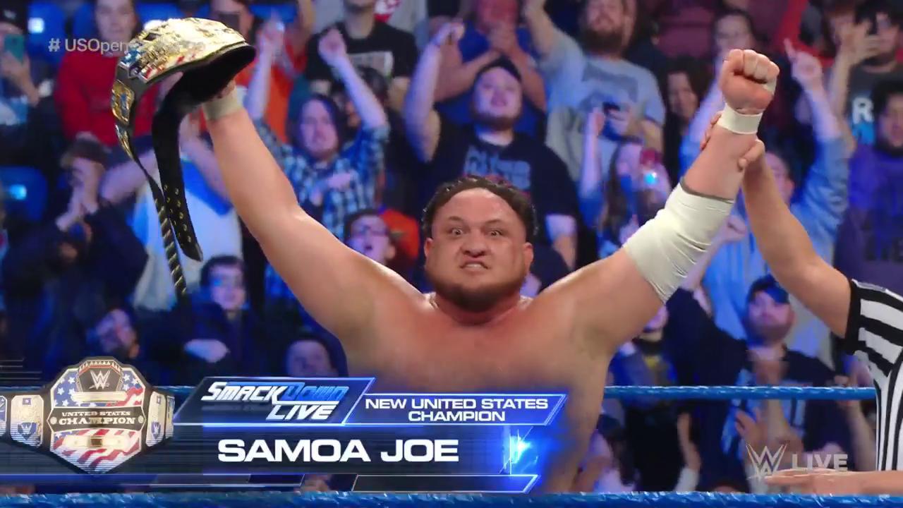 Samoa Joe Won His First WWE Championship On Smackdown Live