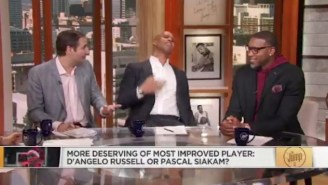 Richard Jefferson And Zach Lowe Got Into A Heated Argument Over Most Improved Player