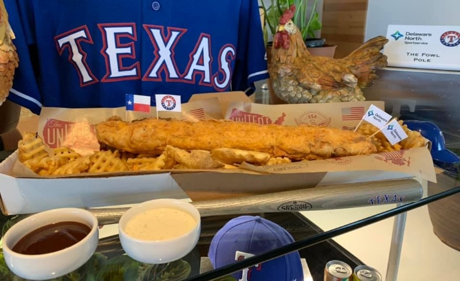 Rangers two pound chicken tender