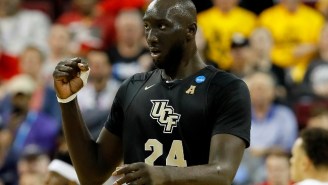 UCF’s 7’6 Center Tacko Fall Promises He ‘Won’t Allow’ Zion Williamson To Dunk On Him