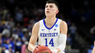 Tyler Herro Dreams Of Buckets As A Late Three Pushes Kentucky Into The Elite Eight