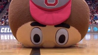 Ohio State Mascot Brutus Provided Us With The Weirdest Moment Of The NCAA Tournament