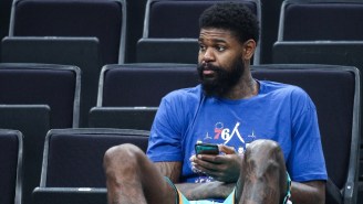 Joel Embiid Explained Why Amir Johnson Used His Phone On The Bench During Philadelphia’s Loss To Brooklyn