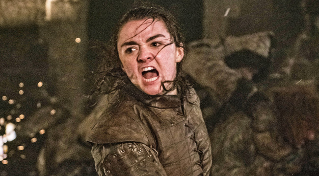 Arya Killed The Night King With A Move She Had Practiced Before