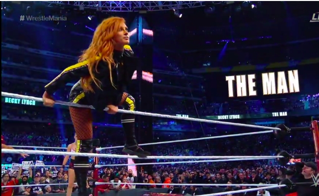 Becky Lynch Reflects On Making History At WWE WrestleMania 35