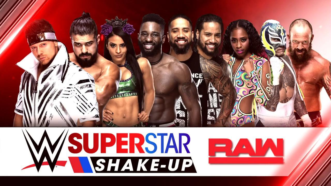 Wwe Raw Superstar Shake Up Results For April 15 19