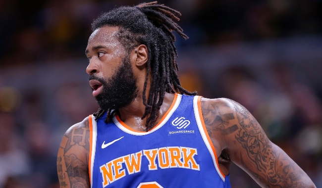 DeAndre Jordan To Be A De Facto Knicks Coach For The Rest Of The Year