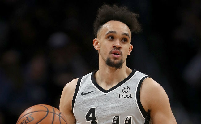 San Antonio Spur Derrick White hits home run at MLB All-Star Celebrity  Softball Game, named MVP