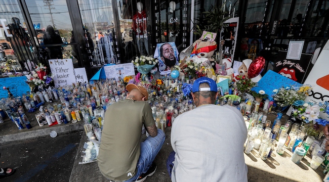 Crenshaw And Slauson In Los Angeles Is Renamed After Nipsey Hussle