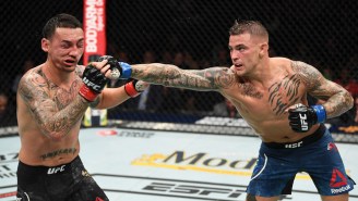 Dustin Poirier Defeated Max Holloway To Win The Interim Lightweight Championship
