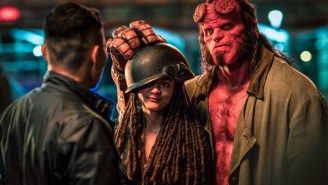 ‘Hellboy’ Is A Gloriously Silly, Gratuitously Gory, Satanic Thrash Metal Poster Come To Life