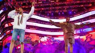 Kid Cudi Brought Kanye West To The Coachella Stage To Perform ‘Kids See Ghosts’ Tracks