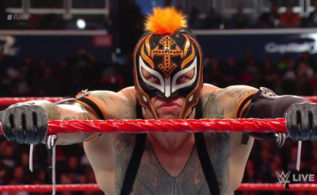 Rey Mysterio Was Injured On Raw Leading To A Match Cancellation