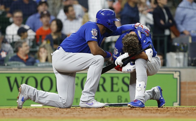 VIDEO: Cubs' Albert Almora Jr. Has Devastated Reaction After Fly