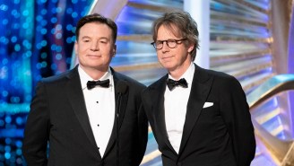 Dana Carvey Has Forgiven Mike Myers For Apparently Stealing His Lorne Michaels Impression For Dr. Evil