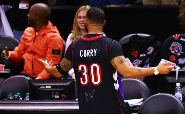 Raptors Curry Jersey To Troll Steph Curry