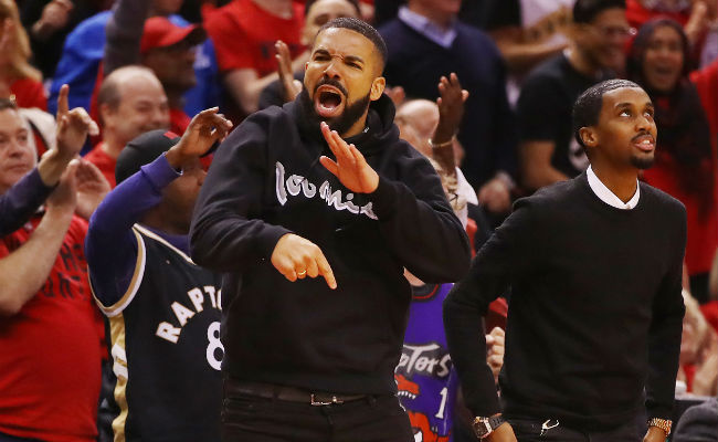 Drake Wore Tupac s Hoodie From Above The Rim To Bucks Raptors Game 6