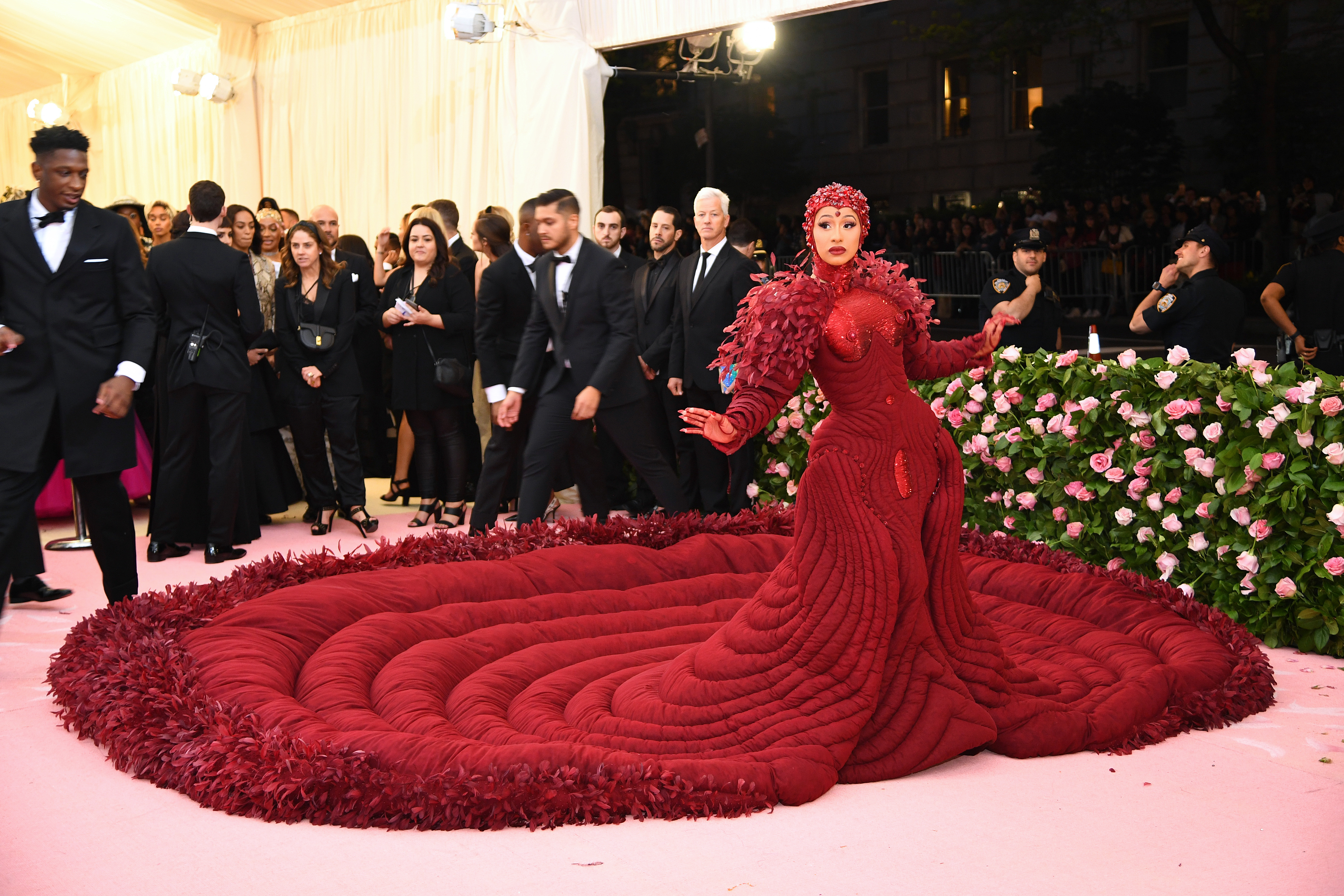 Cardi B's Met Gala Dress Took 35 People And 2,000 Hours To Create