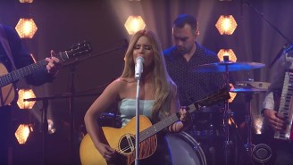 Maren Morris Gave A Sweet And Nostalgic Performance Of ‘A Song For Everything’ On ‘Colbert’