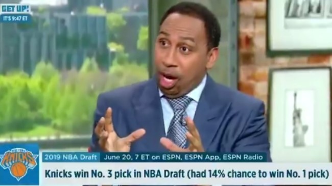 Stephen A. frustrated by the Knicks lottery positionagain