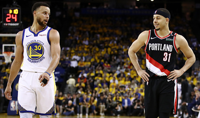 Seth Curry Tried Jinxing Steph Into Missing Free Throws Late In Game 2