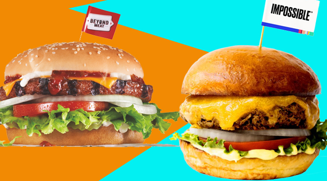 The Fake Burger Face Off Impossible Foods Vs Beyond Meat