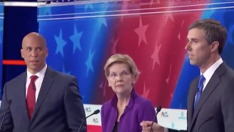 Cory Booker’s Face When Beto O’Rourke Spoke Spanish At The Democratic Debate Is Slaying People