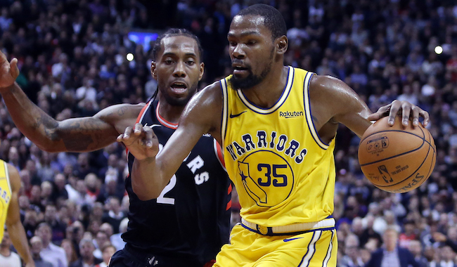 Kawhi Leonard Gave His Thoughts On Kevin Durant's 'Devastating' Injury