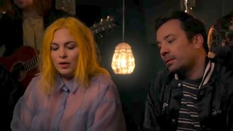 Jimmy Fallon Sits In With The Head And The Heart To Perform ‘Rivers And Roads’