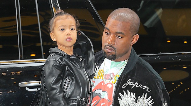 Kanye West's Daughter North West Wants To Be A Rapper, Like Her Dad