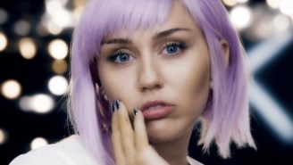 Miley Cyrus Shared A Shadowy New Video For Ashley O’s ‘Black Mirror’ Song, ‘On A Roll’