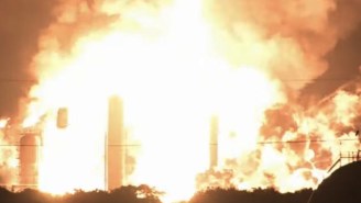 Incredible Video Footage Shows An Oil Refinery Exploding In Philadelphia And Becoming Engulfed In Flames