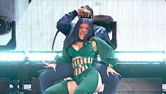 Cardi B Gave Offset A Sexy Lap Dance During Their BET Awards Performance Of ‘Clout’ And ‘Press’
