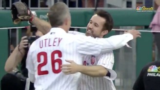 Mac From ‘It’s Always Sunny’ Finally Got To ‘Have A Catch’ With Chase Utley