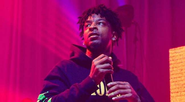 Watch 21 Savage's First Performance Since his Release From ICE - The Source