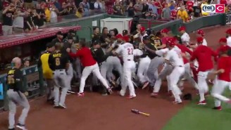 The Reds And Pirates Took Part In A Five-Minute Fight For The Ages