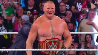 Brock Lesnar Finally Cashed In Money In The Bank At Extreme Rules
