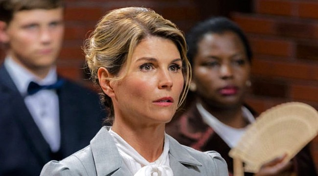 Watch Lori Loughlin return to TV after college admissions scandal