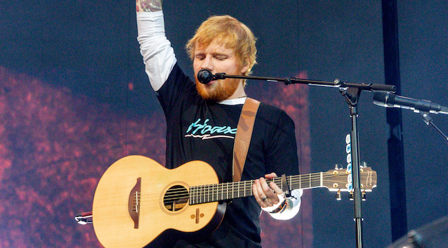 [LISTEN] Ed Sheeran, Eminem, And 50 Cent Connect On 'Remember The Name'