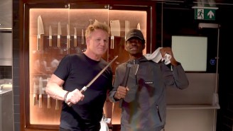 Gordon Ramsay And Lil Nas X Now Have A Video Of Themselves Making Paninis With An Axe