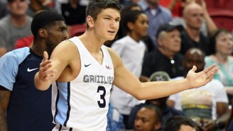 Grayson Allen Got Tossed From A Summer League Game For Two Flagrant Fouls Against Grant Williams