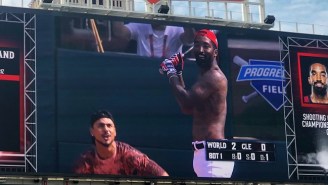 Of Course J.R. Smith’s First MLB Celebrity Softball Game At-Bat Was Shirtless