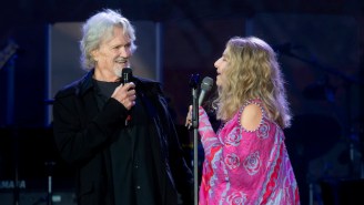 Barbra Streisand And Kris Kristofferson Performed An ‘A Star Is Born’ Song Live For The First Time