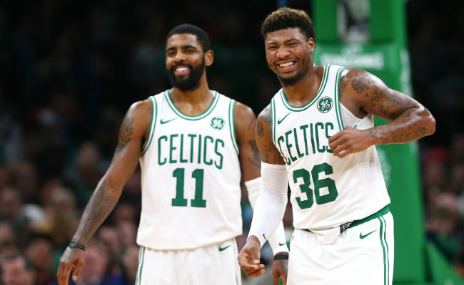 Marcus Smart Called Kyrie Irving 'Misunderstood' In Boston