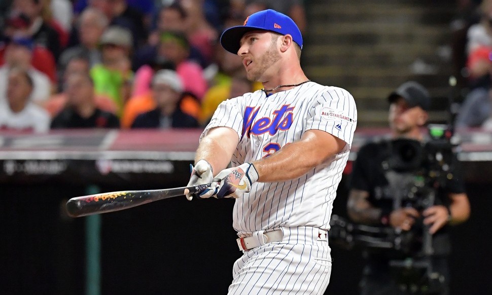 Mets' Pete Alonso outlasts Vlad Guerrero Jr. in Home Run Derby 